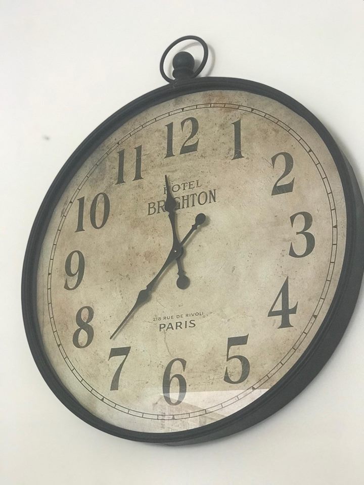 Hotel Brighton Large Clock 92cm