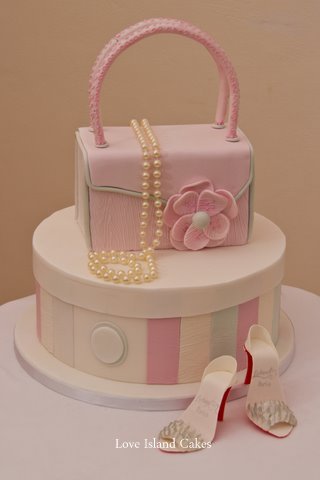 Handbag & Hatbox Celebration Cake