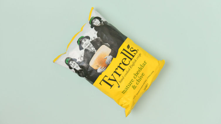 Tyrrell's mature cheddar and chive